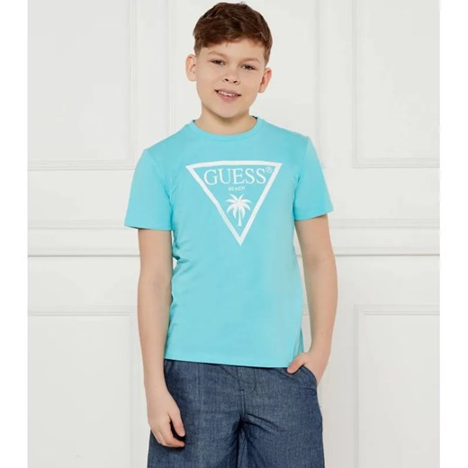 Guess T-shirt | Regular Fit ze sklepu Gomez Fashion Store w kategorii T-shirty chłopięce - zdjęcie 184515183