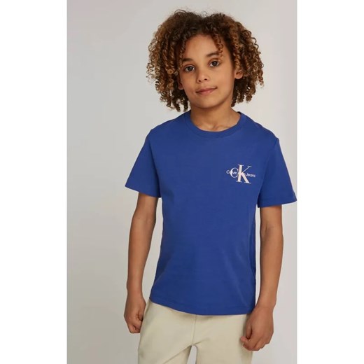 Calvin Klein Jeans T-shirt | Regular Fit ze sklepu Gomez Fashion Store w kategorii T-shirty chłopięce - zdjęcie 184515233