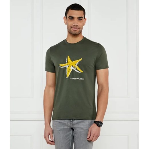 Emporio Armani T-shirt | Regular Fit ze sklepu Gomez Fashion Store w kategorii T-shirty męskie - zdjęcie 184515283