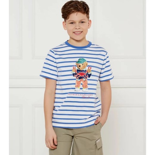 POLO RALPH LAUREN T-shirt | Regular Fit ze sklepu Gomez Fashion Store w kategorii T-shirty chłopięce - zdjęcie 184515314