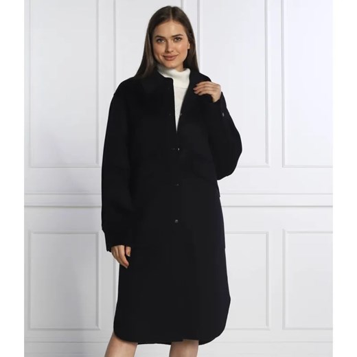 Marc Cain Wełniany płaszcz ze sklepu Gomez Fashion Store w kategorii Płaszcze damskie - zdjęcie 184515324