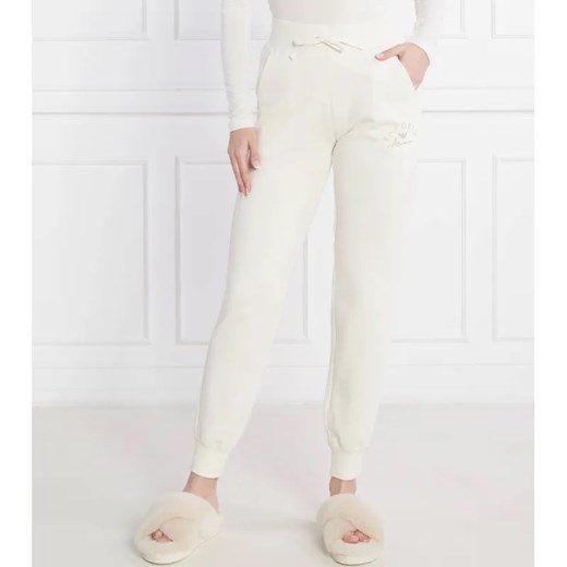 Emporio Armani Spodnie dresowe | Regular Fit ze sklepu Gomez Fashion Store w kategorii Spodnie damskie - zdjęcie 184515340