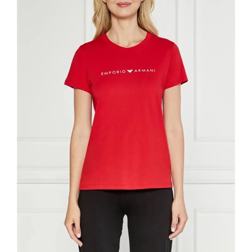Emporio Armani T-shirt | Regular Fit ze sklepu Gomez Fashion Store w kategorii Bluzki damskie - zdjęcie 184515402