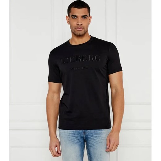 Iceberg T-shirt | Regular Fit ze sklepu Gomez Fashion Store w kategorii T-shirty męskie - zdjęcie 184515411