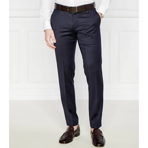 Joop! Wełniane spodnie Blayr | Slim Fit ze sklepu Gomez Fashion Store w kategorii Spodnie męskie - zdjęcie 184515474