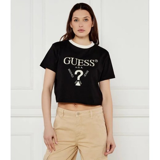 GUESS ACTIVE T-shirt FILANTA | Cropped Fit ze sklepu Gomez Fashion Store w kategorii Bluzki damskie - zdjęcie 184515534