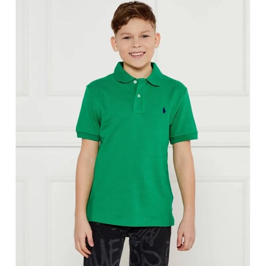 POLO RALPH LAUREN Polo | Slim Fit | pique ze sklepu Gomez Fashion Store w kategorii T-shirty chłopięce - zdjęcie 184515561