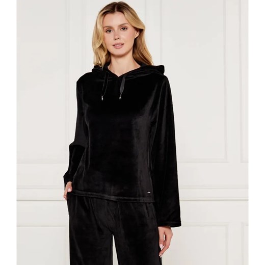 BOSS BLACK Bluza Velluto | Regular Fit ze sklepu Gomez Fashion Store w kategorii Bluzy damskie - zdjęcie 184515573