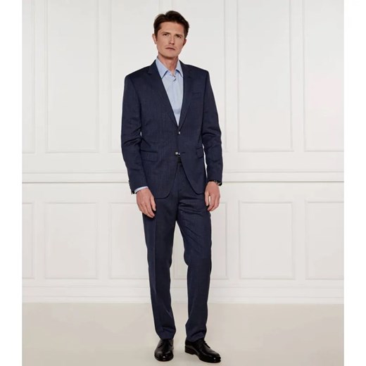 BOSS BLACK Garnitur H-Huge-2Pcs-224 | Slim Fit | z dodatkiem wełny ze sklepu Gomez Fashion Store w kategorii Garnitury męskie - zdjęcie 184515602
