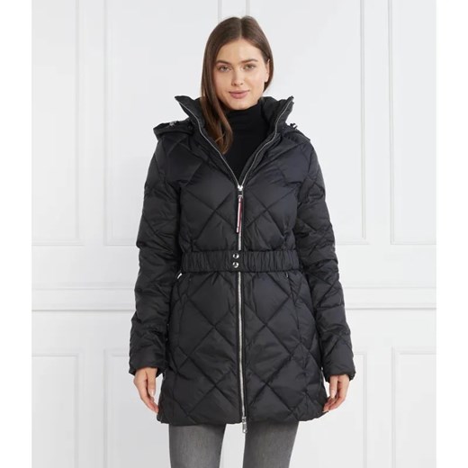 Tommy Hilfiger Puchowy płaszcz ELEVATED BELTED Tommy Hilfiger M promocyjna cena Gomez Fashion Store