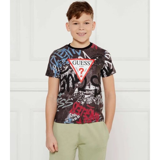 Guess T-shirt | Regular Fit ze sklepu Gomez Fashion Store w kategorii T-shirty chłopięce - zdjęcie 184515662