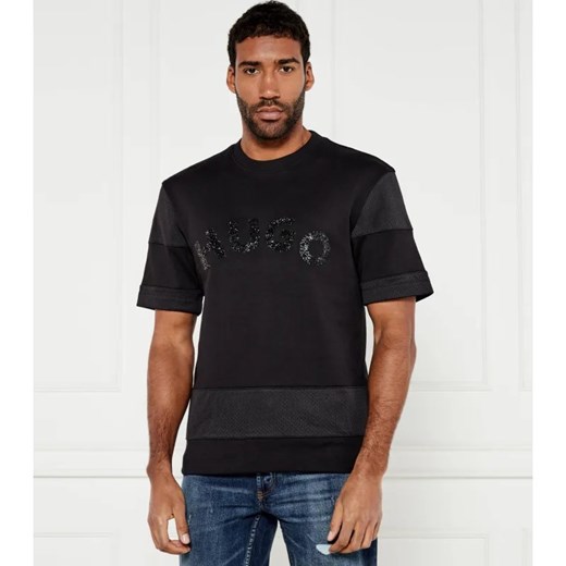 HUGO T-shirt Dacavio | Regular Fit ze sklepu Gomez Fashion Store w kategorii T-shirty męskie - zdjęcie 184515702