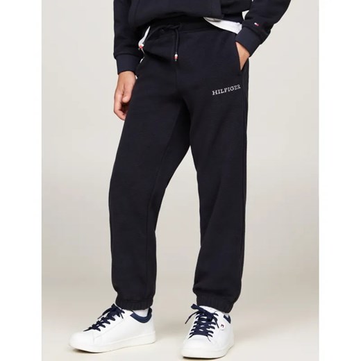 Tommy Hilfiger Polarowe spodnie dresowe | Regular Fit ze sklepu Gomez Fashion Store w kategorii Spodnie dziewczęce - zdjęcie 184515753