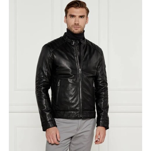 Joop! Skórzana kurtka | Regular Fit ze sklepu Gomez Fashion Store w kategorii Kurtki męskie - zdjęcie 184515770