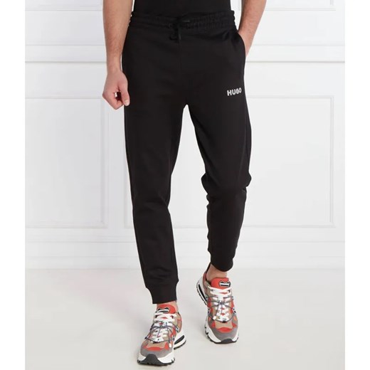 HUGO Spodnie dresowe Drochers | Regular Fit ze sklepu Gomez Fashion Store w kategorii Spodnie męskie - zdjęcie 184515781