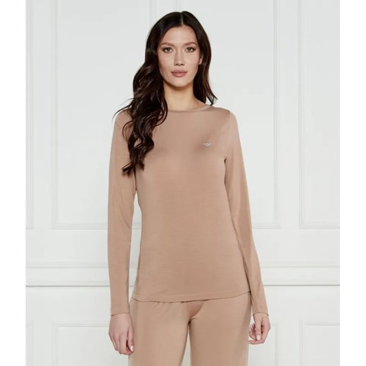 Emporio Armani Piżama | Regular Fit | z dodatkiem wełny Emporio Armani L Gomez Fashion Store promocyjna cena