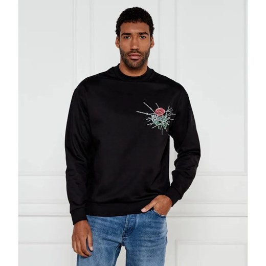 HUGO Bluza Derumkek | Regular Fit ze sklepu Gomez Fashion Store w kategorii Bluzy męskie - zdjęcie 184515802