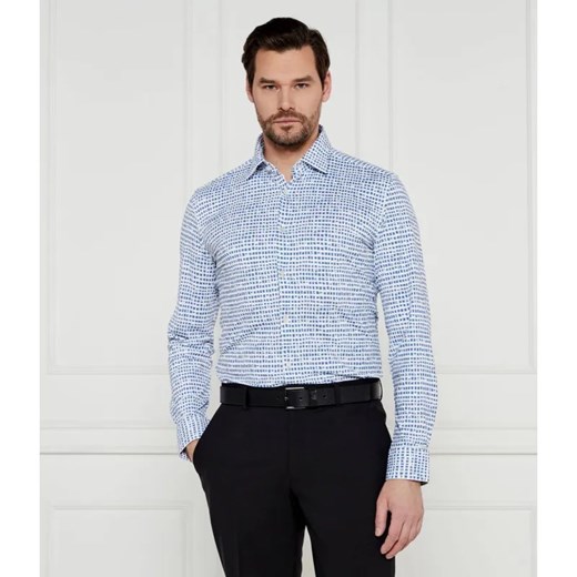 HUGO Koszula Kenno | Slim Fit | stretch ze sklepu Gomez Fashion Store w kategorii Koszule męskie - zdjęcie 184515831