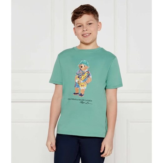 POLO RALPH LAUREN T-shirt | Regular Fit ze sklepu Gomez Fashion Store w kategorii T-shirty chłopięce - zdjęcie 184515853