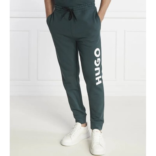 HUGO Spodnie dresowe Dutschi | Regular Fit ze sklepu Gomez Fashion Store w kategorii Spodnie męskie - zdjęcie 184515894