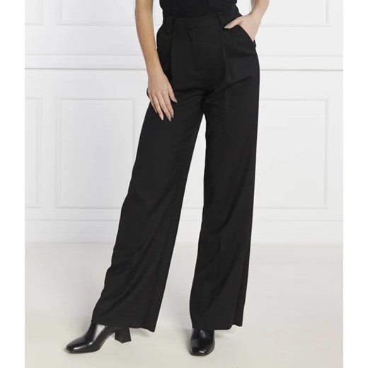 Marella SPORT Spodnie | Loose fit | z dodatkiem lnu ze sklepu Gomez Fashion Store w kategorii Spodnie damskie - zdjęcie 184516021