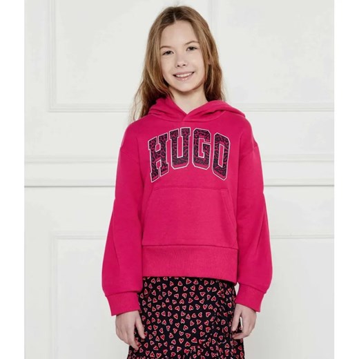 HUGO KIDS Bluza | Loose fit ze sklepu Gomez Fashion Store w kategorii Bluzy dziewczęce - zdjęcie 184516050