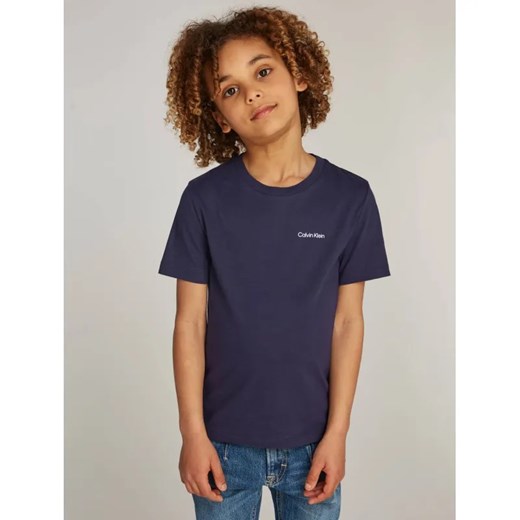 Calvin Klein Jeans T-shirt | Regular Fit ze sklepu Gomez Fashion Store w kategorii T-shirty chłopięce - zdjęcie 184516081