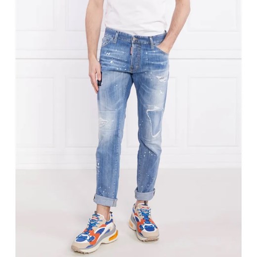 Dsquared2 Jeansy Cool Guy | Tapered fit ze sklepu Gomez Fashion Store w kategorii Jeansy męskie - zdjęcie 184516214