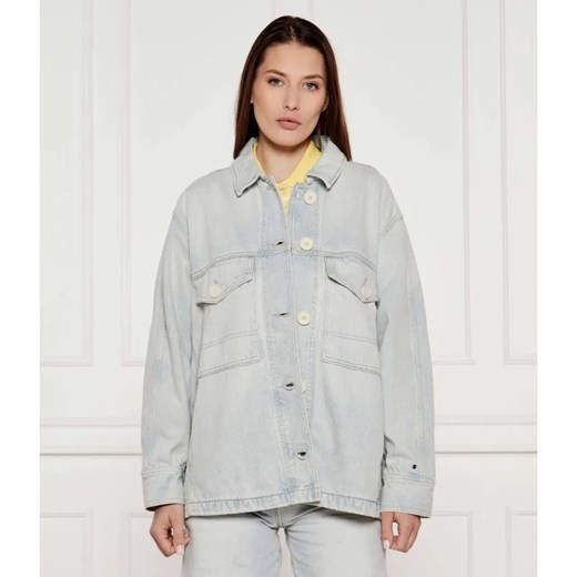 Tommy Hilfiger Kurtka jeansowa | Oversize fit ze sklepu Gomez Fashion Store w kategorii Kurtki damskie - zdjęcie 184516261