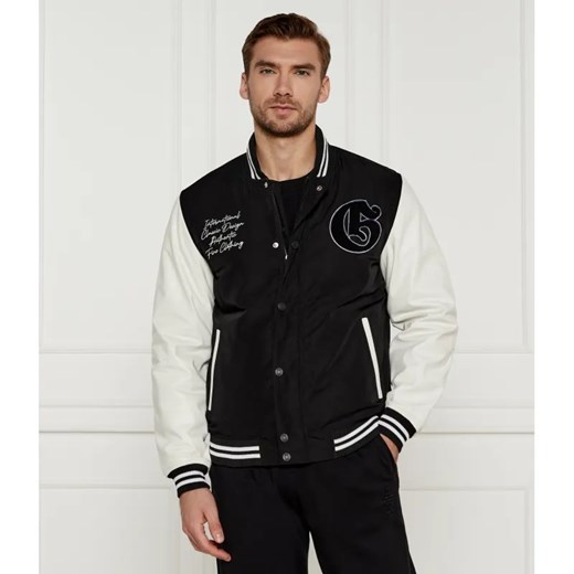 GUESS Kurtka bomber VERSITY | Regular Fit | z dodatkiem skóry ze sklepu Gomez Fashion Store w kategorii Kurtki męskie - zdjęcie 184516271