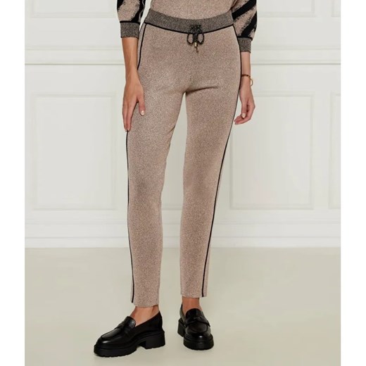 Liu Jo Sport Spodnie dzianinowe | Regular Fit ze sklepu Gomez Fashion Store w kategorii Spodnie damskie - zdjęcie 184516274