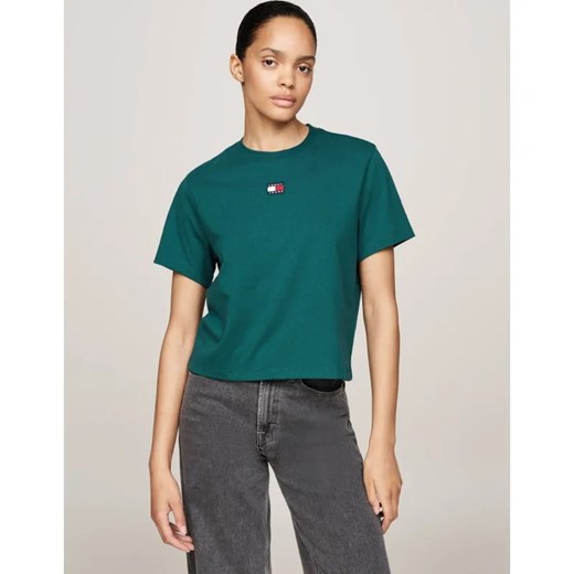 Tommy Jeans T-shirt | Regular Fit ze sklepu Gomez Fashion Store w kategorii Bluzki damskie - zdjęcie 184516312