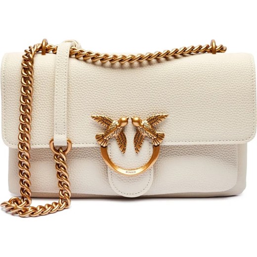 Pinko Skórzana torebka na ramię LOVE ONE SOFT MINI ze sklepu Gomez Fashion Store w kategorii Listonoszki - zdjęcie 184516370