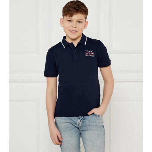Tommy Hilfiger Polo | Regular Fit ze sklepu Gomez Fashion Store w kategorii T-shirty chłopięce - zdjęcie 184516373