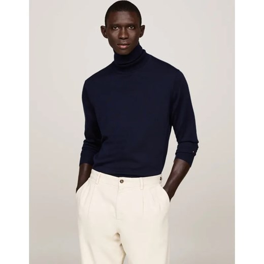 Tommy Hilfiger Wełniany golf | Regular Fit ze sklepu Gomez Fashion Store w kategorii Swetry męskie - zdjęcie 184516394