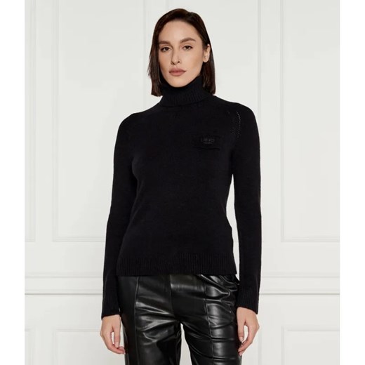 Liu Jo Golf | Regular Fit | z dodatkiem wełny ze sklepu Gomez Fashion Store w kategorii Swetry damskie - zdjęcie 184516453