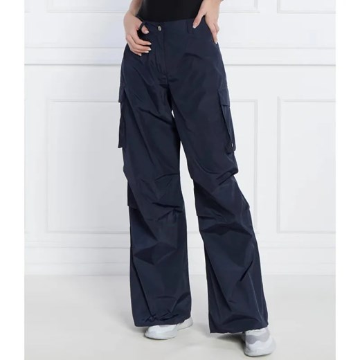 HUGO Spodnie cargo Holati-1 | Loose fit ze sklepu Gomez Fashion Store w kategorii Spodnie damskie - zdjęcie 184516602