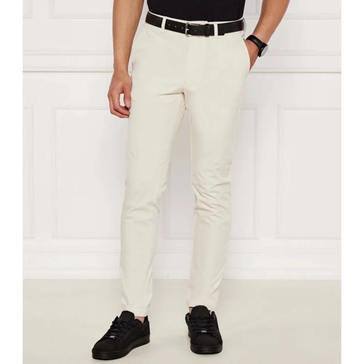 BOSS BLACK Spodnie P-Kaiton1-Zip | Slim Fit ze sklepu Gomez Fashion Store w kategorii Spodnie męskie - zdjęcie 184516603