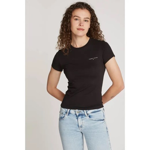 Tommy Jeans T-shirt | Slim Fit ze sklepu Gomez Fashion Store w kategorii Bluzki damskie - zdjęcie 184516631