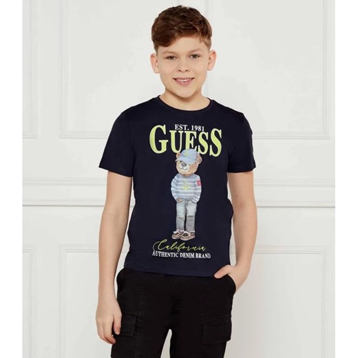 Guess T-shirt | Regular Fit ze sklepu Gomez Fashion Store w kategorii T-shirty chłopięce - zdjęcie 184516653