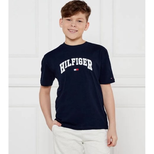 Tommy Hilfiger T-shirt | Regular Fit ze sklepu Gomez Fashion Store w kategorii T-shirty chłopięce - zdjęcie 184516672