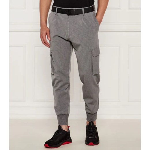 HUGO Spodnie cargo Glavin241 | Slim Fit ze sklepu Gomez Fashion Store w kategorii Spodnie męskie - zdjęcie 184516701