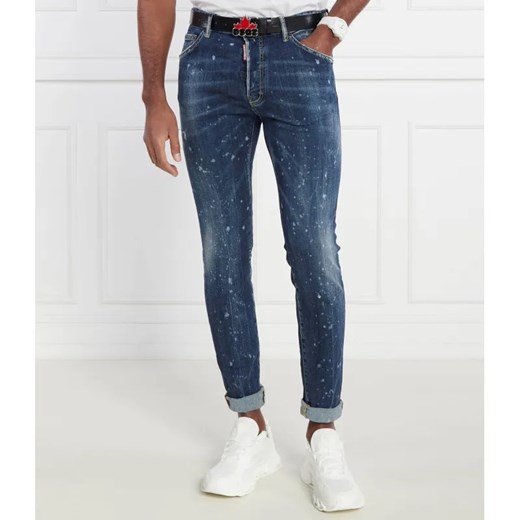 Dsquared2 Jeansy Cool guy jean | Slim Fit ze sklepu Gomez Fashion Store w kategorii Jeansy męskie - zdjęcie 184516713