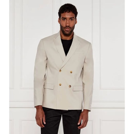 Calvin Klein Marynarka | Regular Fit | z dodatkiem lnu ze sklepu Gomez Fashion Store w kategorii Marynarki męskie - zdjęcie 184516751