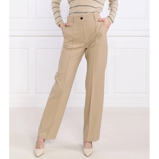 Joop! Spodnie | Regular Fit | z dodatkiem wełny ze sklepu Gomez Fashion Store w kategorii Spodnie damskie - zdjęcie 184516781