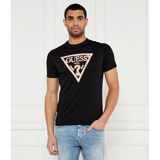 GUESS T-shirt | Slim Fit ze sklepu Gomez Fashion Store w kategorii T-shirty męskie - zdjęcie 184516822