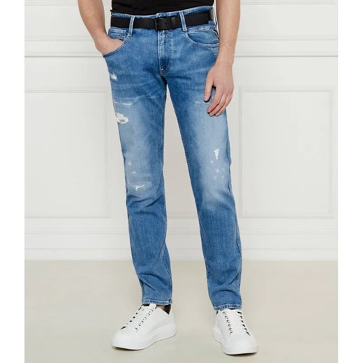 Replay Jeansy ANBASS | Slim Fit ze sklepu Gomez Fashion Store w kategorii Jeansy męskie - zdjęcie 184516842