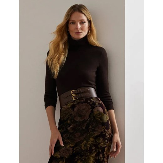 LAUREN RALPH LAUREN Golf | Slim Fit | z dodatkiem jedwabiu ze sklepu Gomez Fashion Store w kategorii Swetry damskie - zdjęcie 184516871