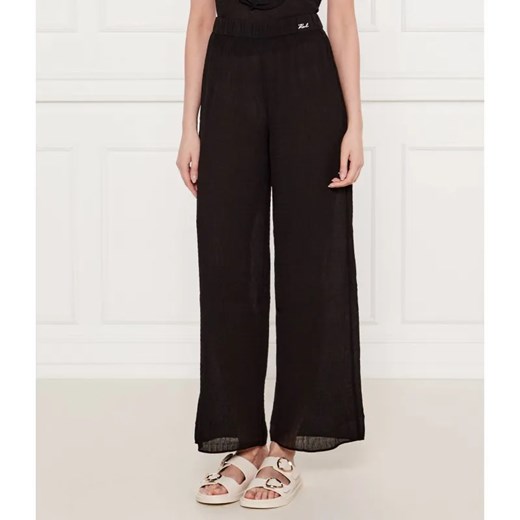 Karl Lagerfeld Spodnie | flare fit ze sklepu Gomez Fashion Store w kategorii Spodnie damskie - zdjęcie 184516931