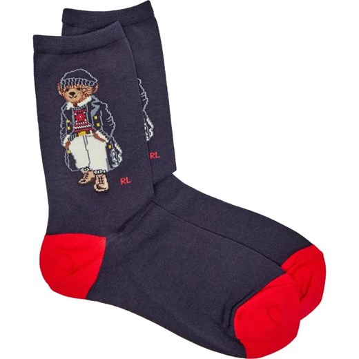 POLO RALPH LAUREN Skarpety NAVAL BEAR ze sklepu Gomez Fashion Store w kategorii Skarpetki damskie - zdjęcie 184516932
